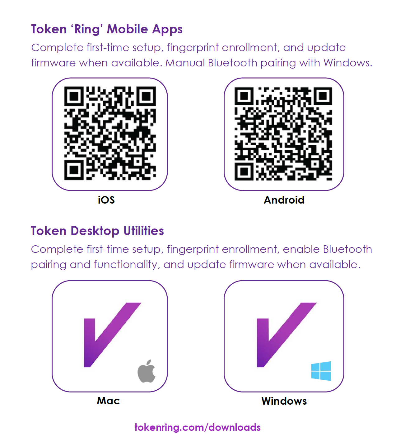 TokenCore™ Portable+ (BLE, NFC & USB)